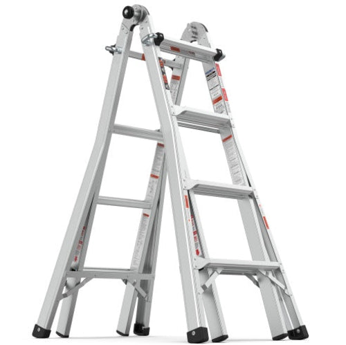 17ft Multi-Position Foldable Aluminum Ladder