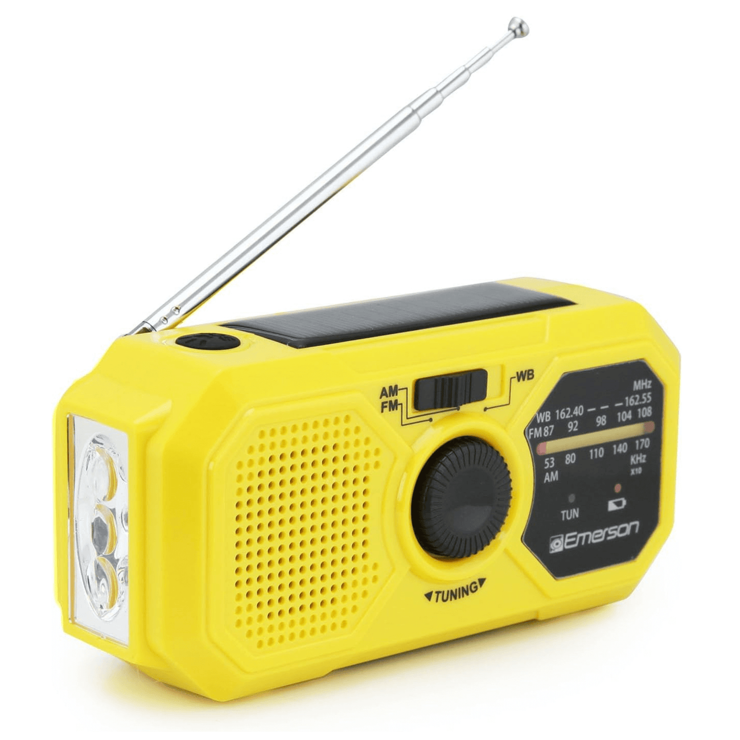 Emerson Emergency AM / FM Radio with Weather Band / Flashlight / Power