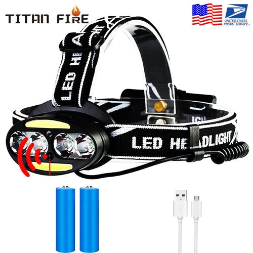 Mini Rechargeable LED Headlamp